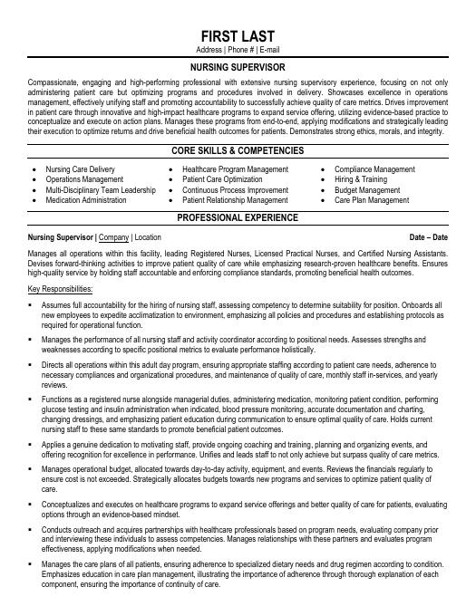 Example Of Personal Support Worker Resume